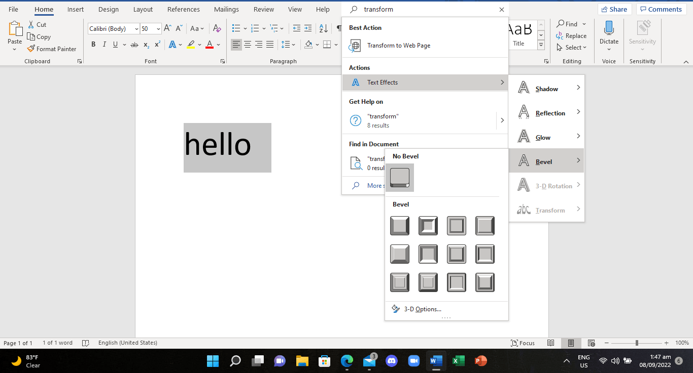 WHY IS MY TRANSFORM OPTION GREYED OUT?? - Microsoft Community