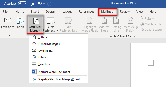 Ms word Mailing Tab In MS office 2023, All option Explain of Mailing Tab