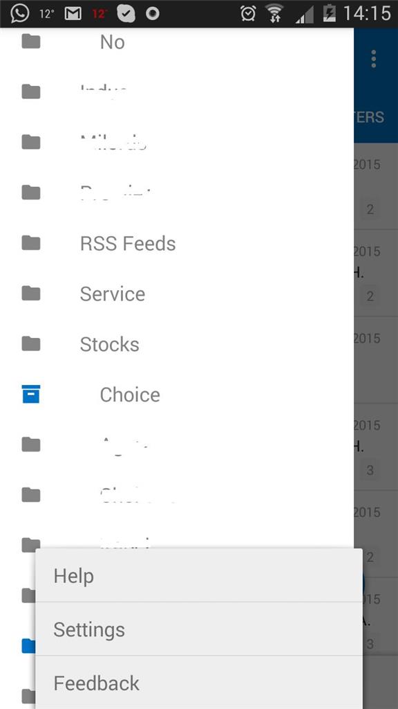 How to Unarchive these folders in Outlook app on Mobile