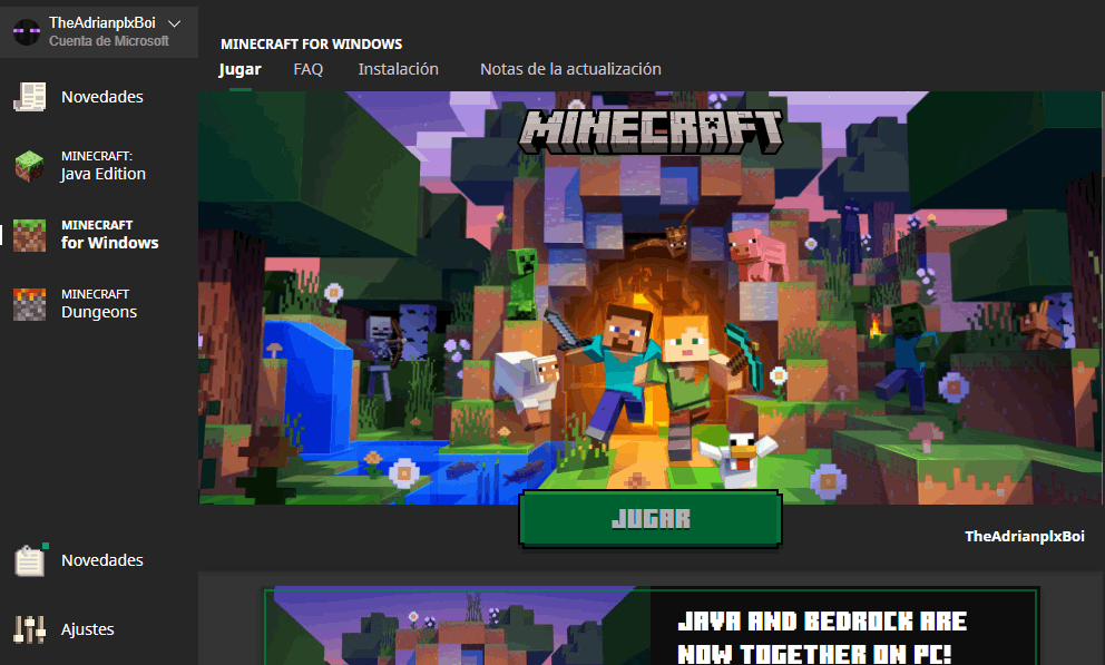 Cómo descargar Minecraft gratis para jugar en Windows