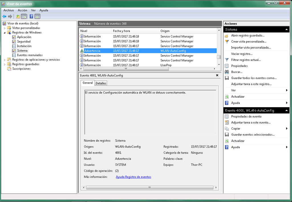 Microsoft windows wlan autoconfig service