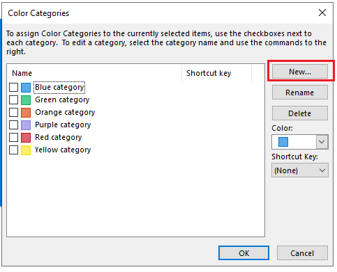 Latest Outlook Category color change is a disappointment - Microsoft ...