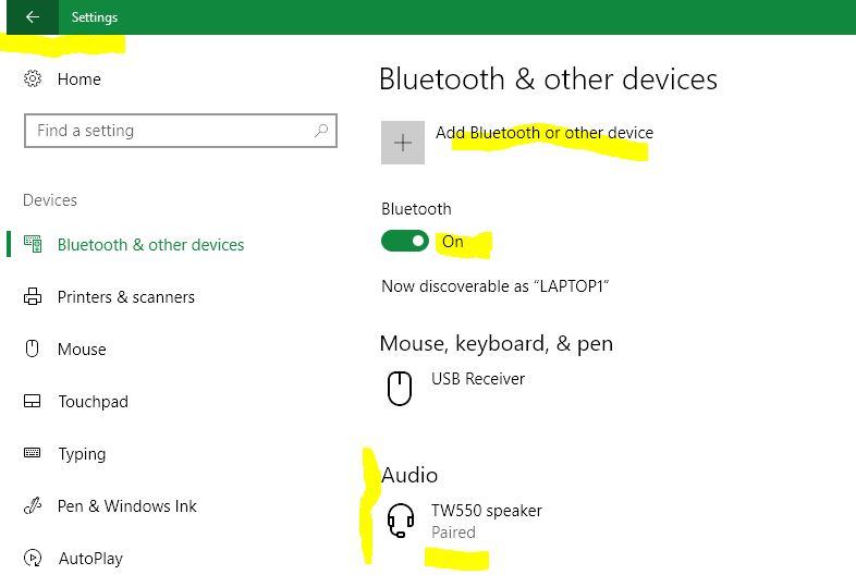 connect bluetooth headphones to my windows 10. - Microsoft Community