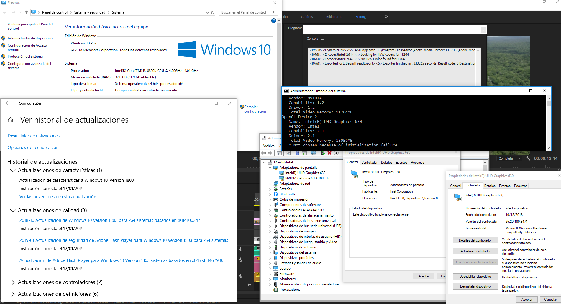 Windows 10 No Abre Panel De Control Uhd 630 Microsoft Community