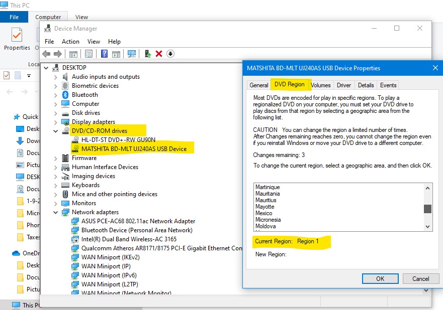 Optical Blu Ray Drive Does Not Read Or Access Any Disc Inserted In Win Microsoft Community