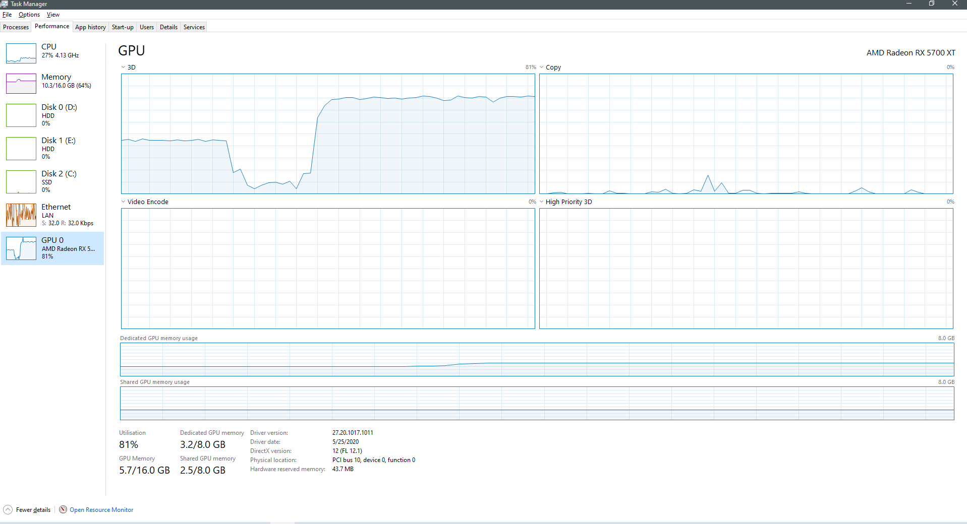 How Can I Disable Shared GPU Memory?? - Microsoft Community