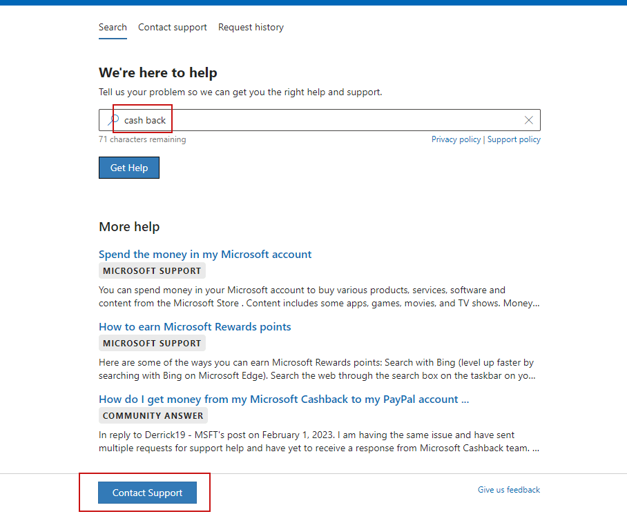 Which Location Does Microsoft Cashback Support - Microsoft Community