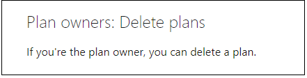 Microsoft Planner - Deleting A Plan - Microsoft Community