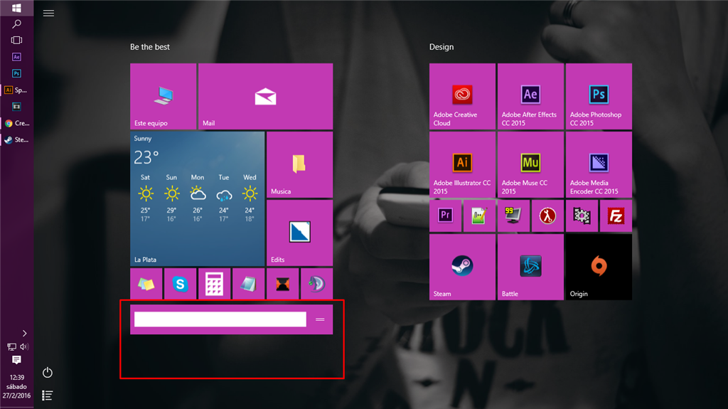 fácil de lastimarse Júnior Nueva Zelanda Como eliminar grupos de iconos en el menu de inicio? (Windows - Microsoft  Community