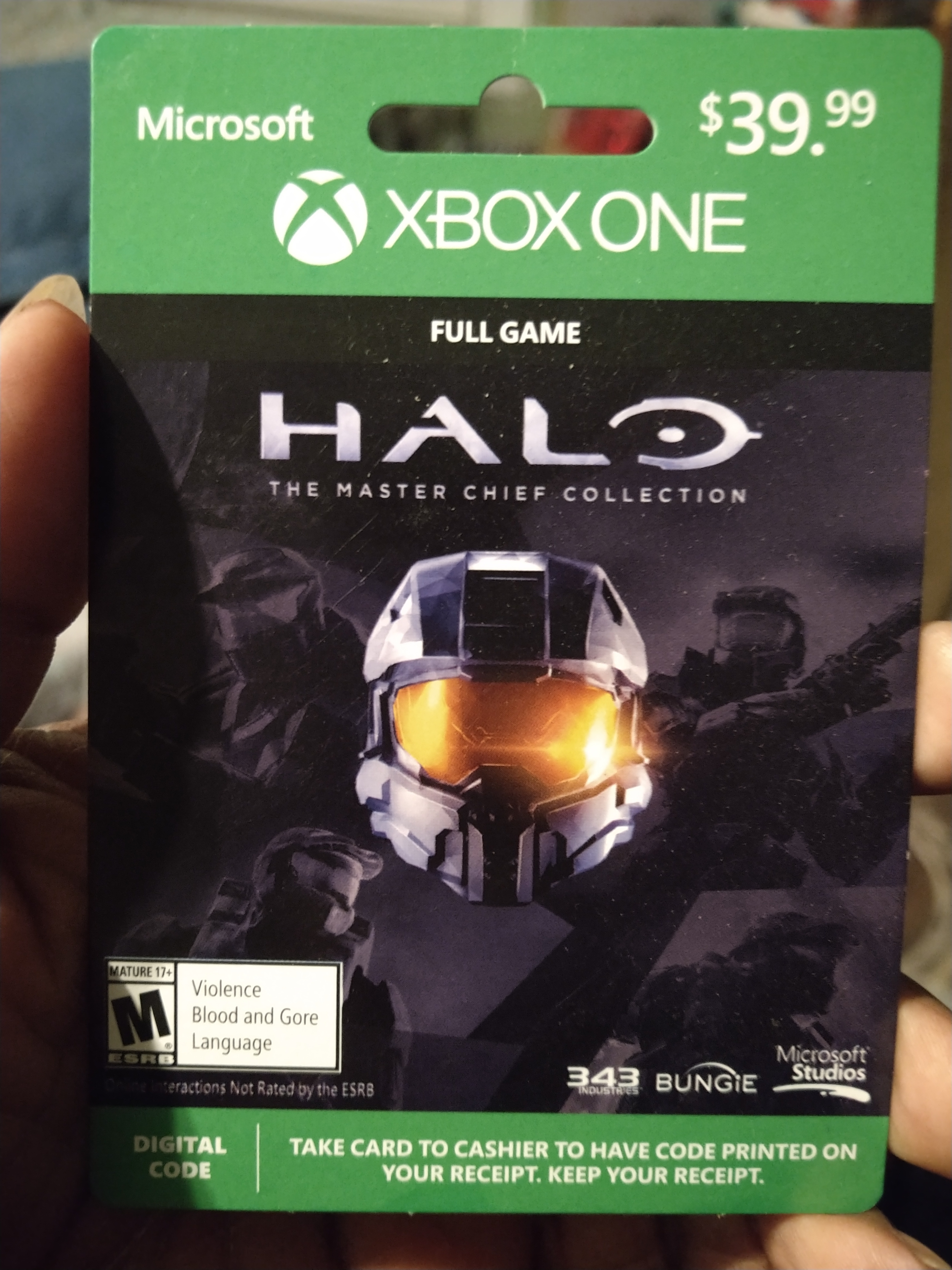 Halo master store chief collection code