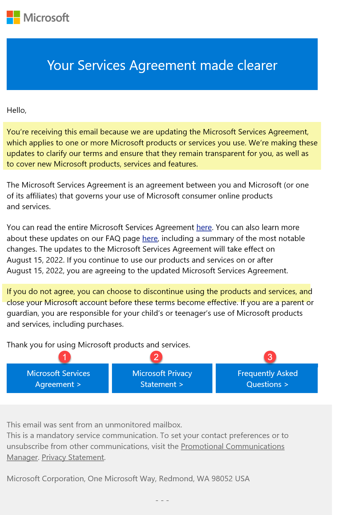 Microsoft updates its Services Agreement, requires Xbox users sign