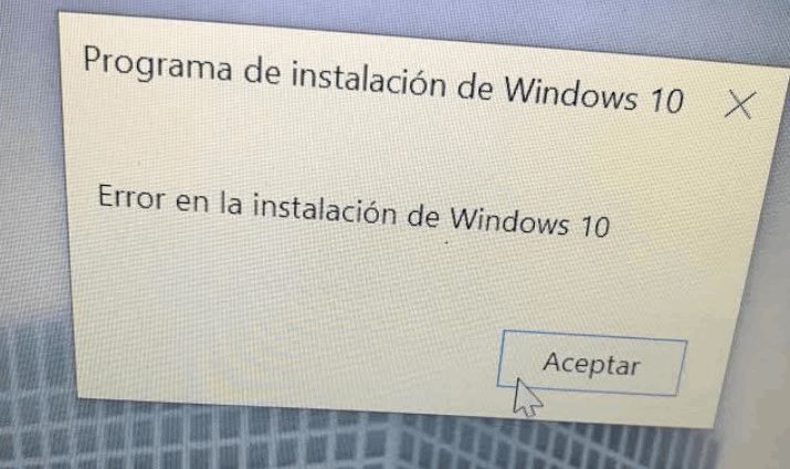 Programa De Instalación De Windows 10 Error En La Instalación De Microsoft Community 0178