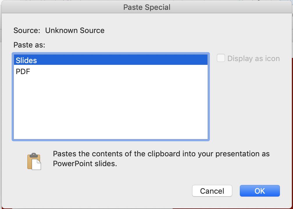 how to merge powerpoint presentations without losing formatting mac