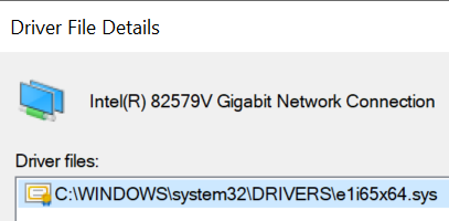 Intel r 82579v gigabit network connection что это