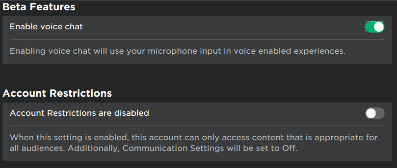 Windows Roblox version is lying about voice chat : r/RobloxHelp