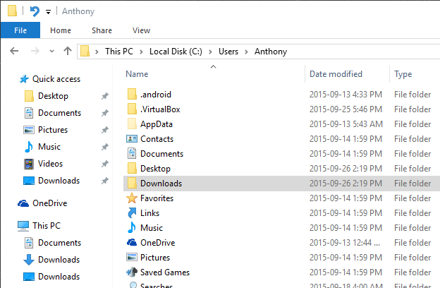 Desktop folder now named Downloads - Microsoft Community