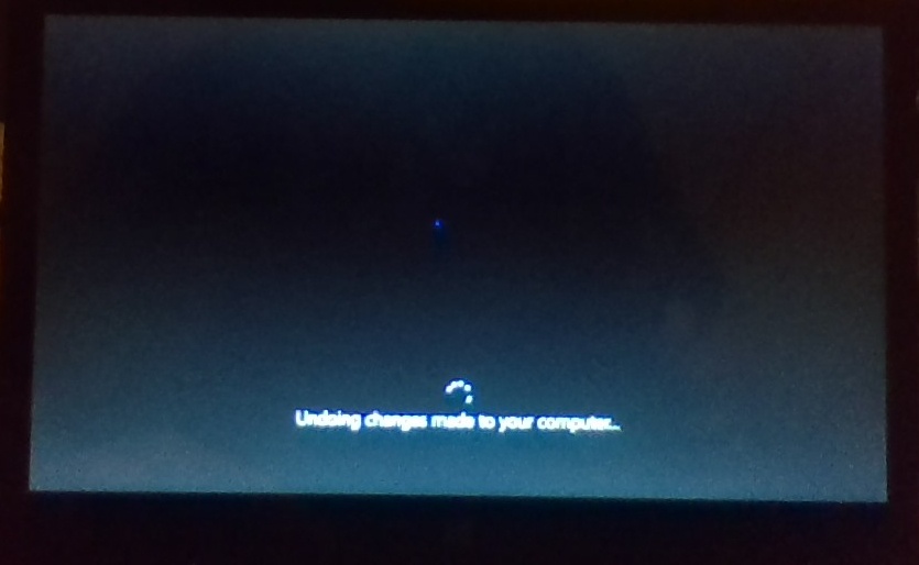 Undoing changes made to your computer the product is a Windows 10 