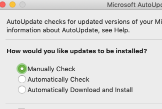 Update