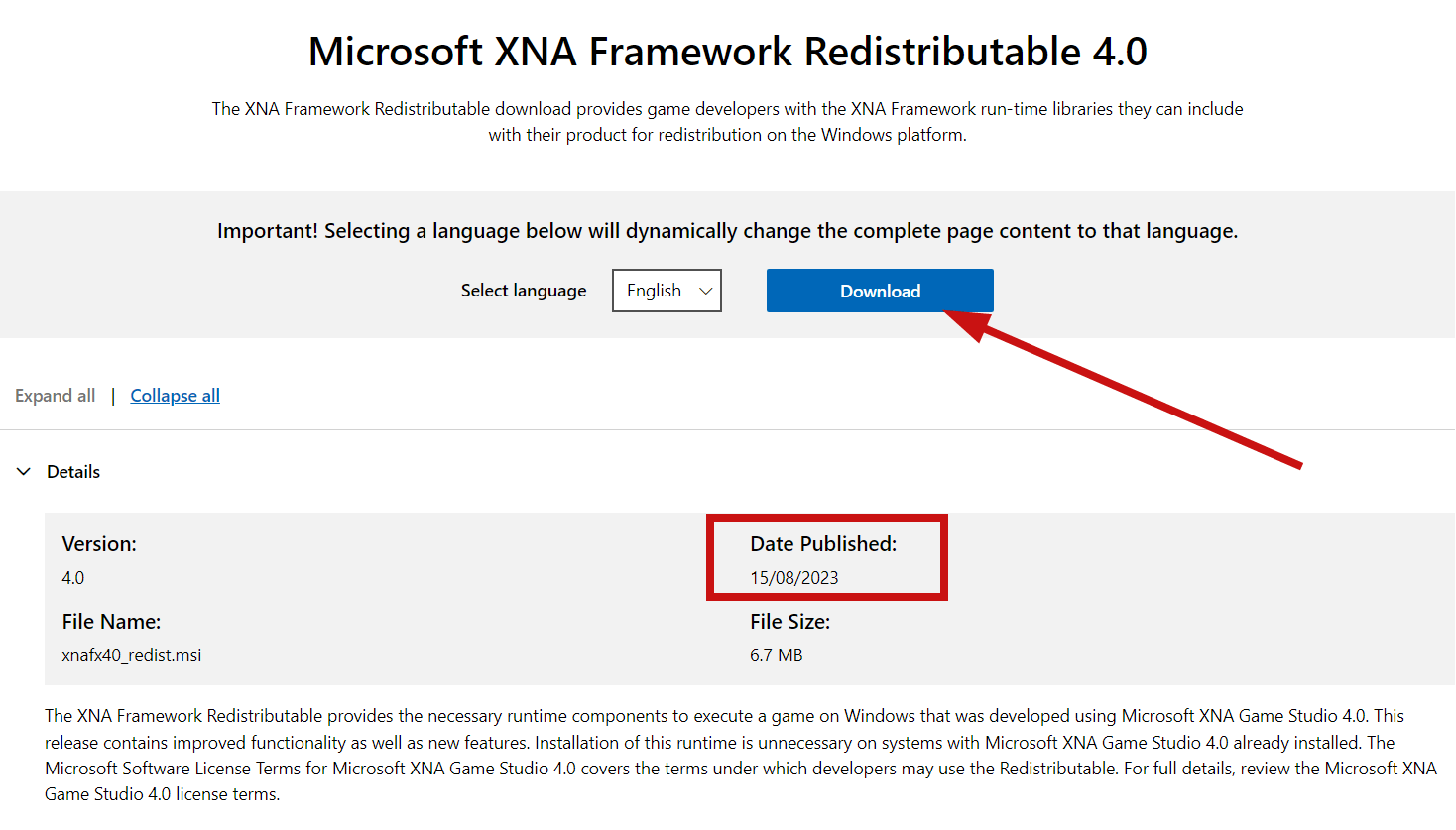 Setup Failed in Microsoft XNA 4.0 - Microsoft Community