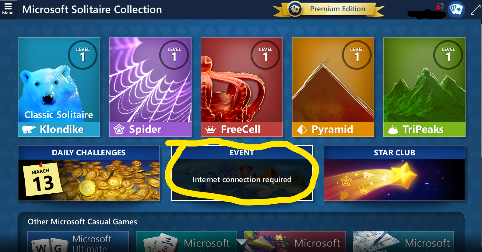 Casual Games Solitaire Collection Won't Update - Microsoft Community