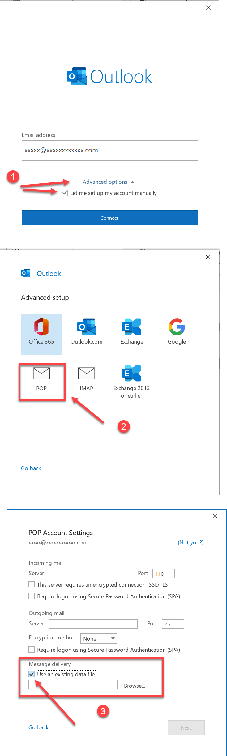 Setting up a gmail account in Outlook 2016 Microsoft Community