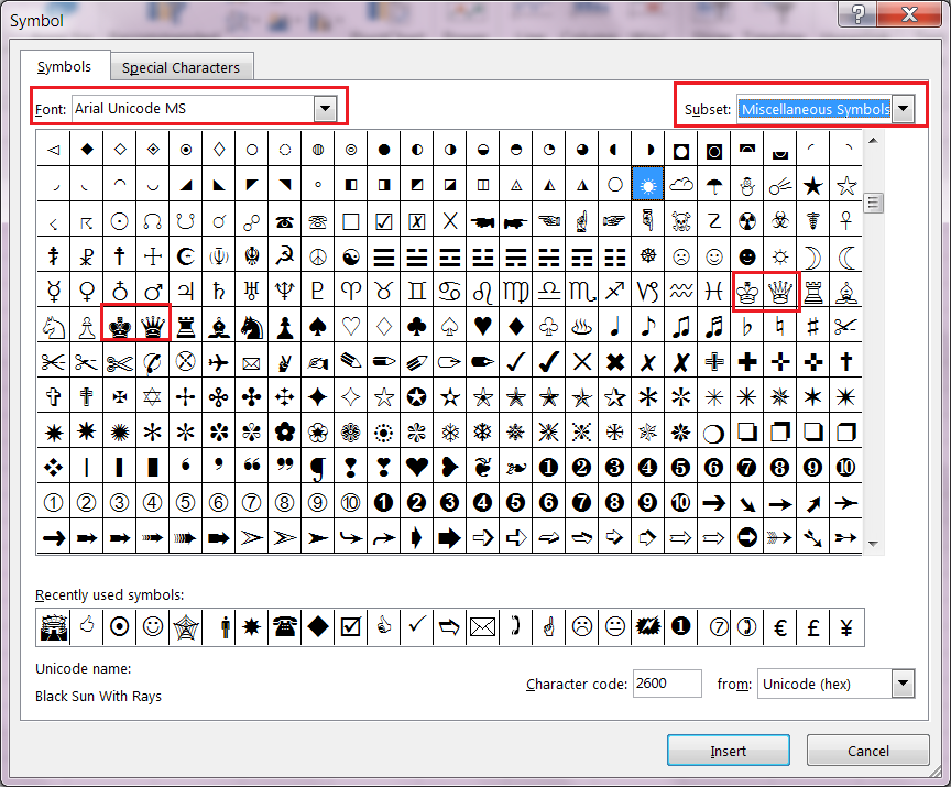 Insert Symbol in Excel - Microsoft Community