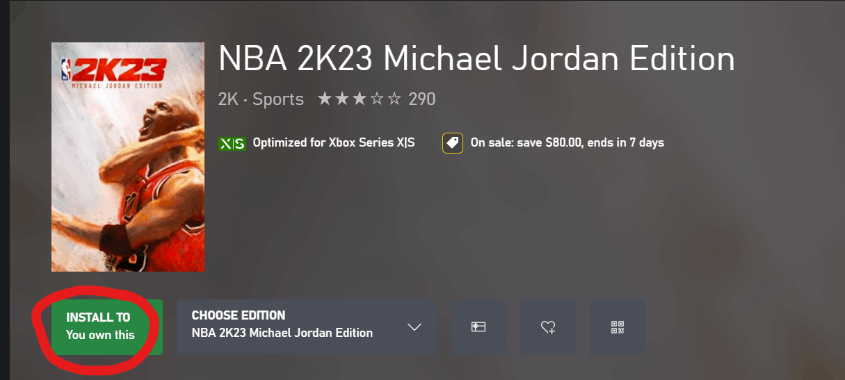 Xbox best sale michael jordan