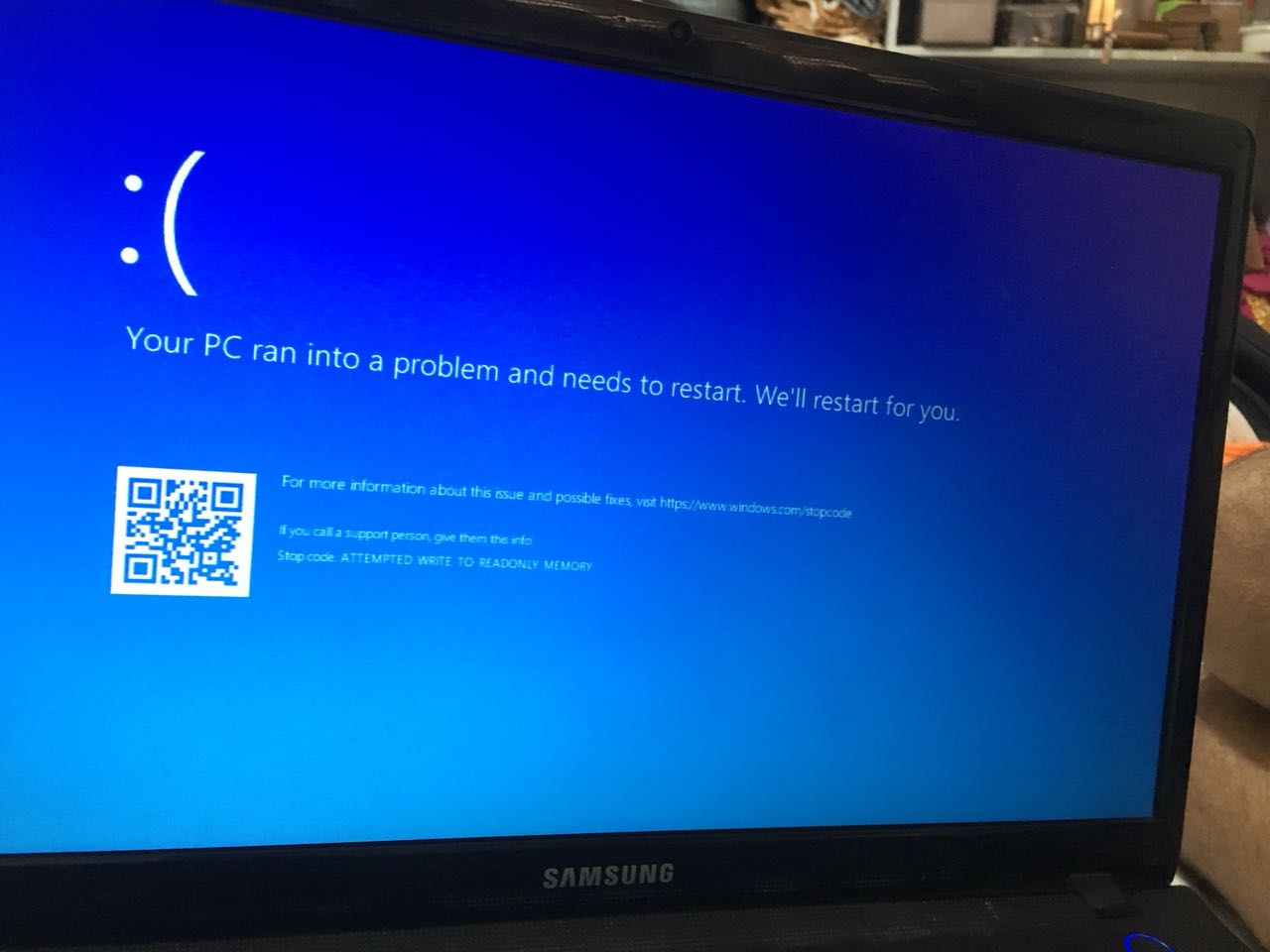 WIndows 10 Restart With Blue Screen Error - Microsoft Community