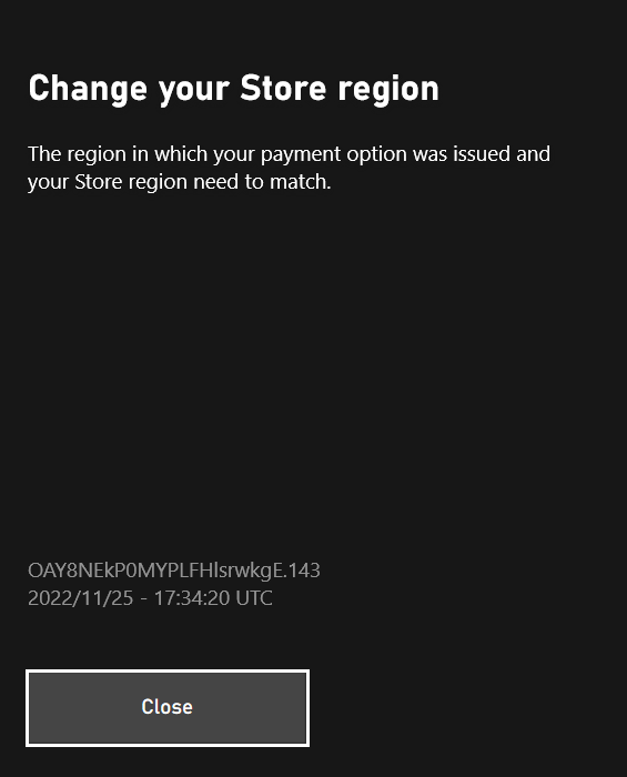 Change region outlet microsoft store