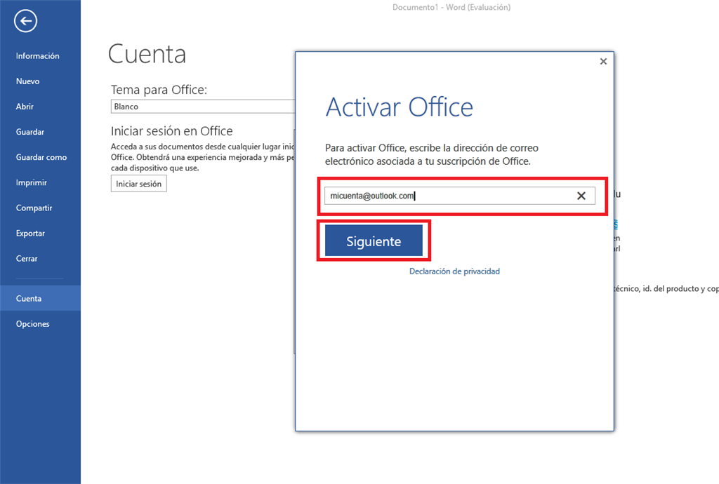 Cómo activar Office desde tu equipo? - Microsoft Community