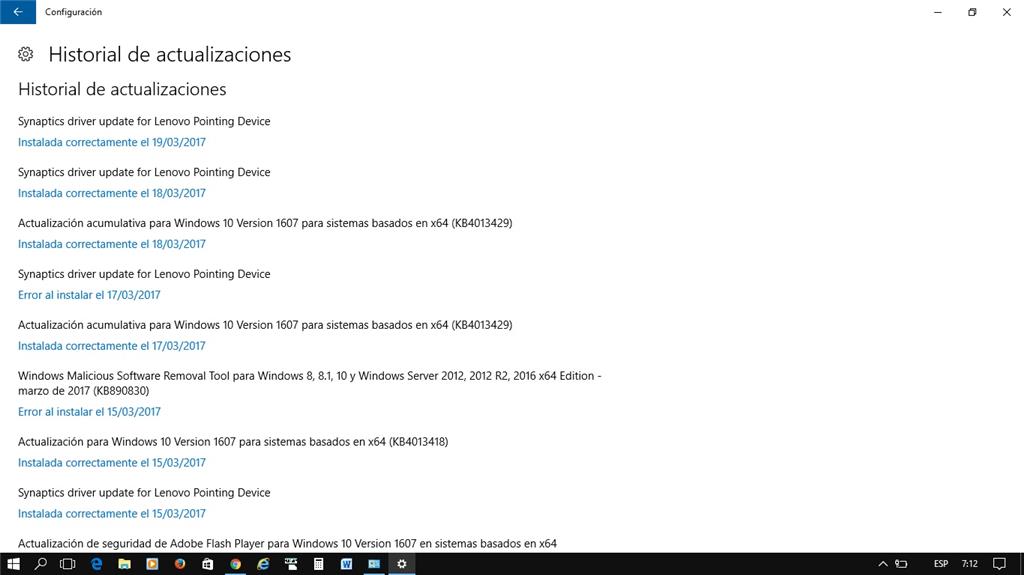 Limón Trascender Fuera de servicio Windows 10 - Fallas de teclado tras actualización de Windows 10 - Microsoft  Community