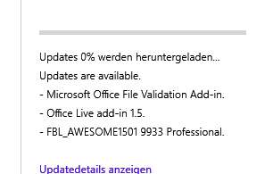 Windows Update Fehler (0x80072efd)