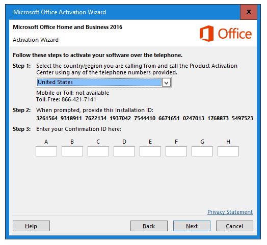 How To Re-activate Office Home & Business 2016 After A Forced - Microsoft  Community