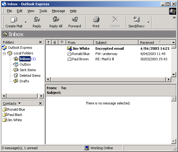 Troubleshoot Unable to Delete Emails in Outlook Express Windows XP