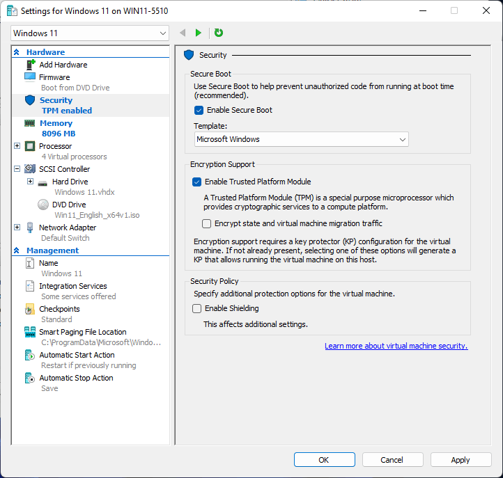 How to run a Windows 11 VM on Hyper-V - Microsoft Community Hub