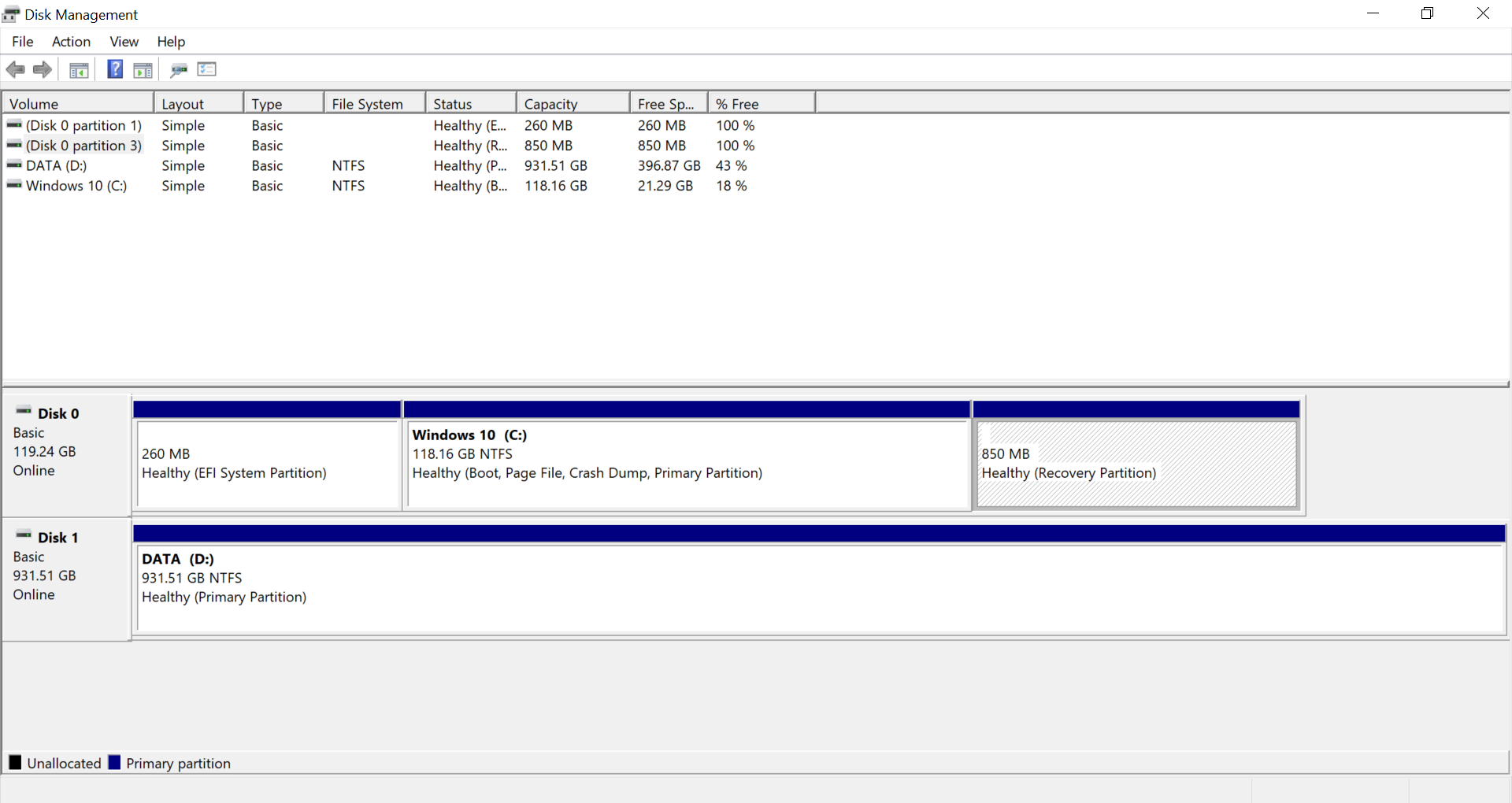 Recovery Partition Not Visible In Diskpart Microsoft Community