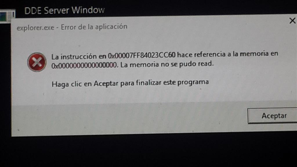 Error 