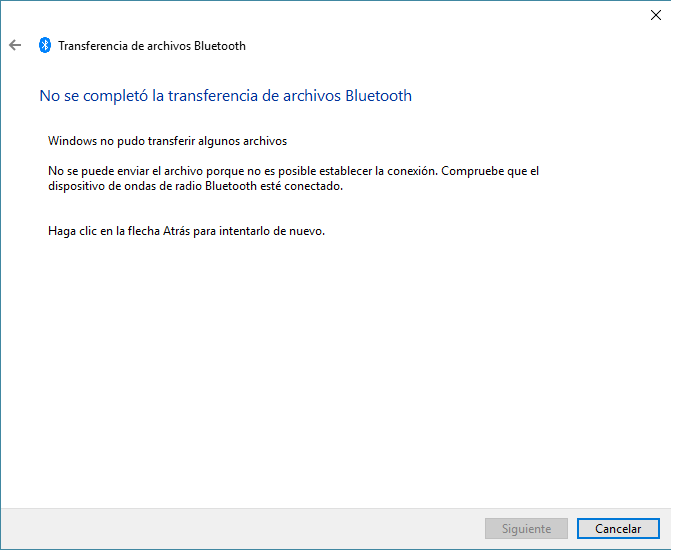 Windows 10 → Bluetooth no funciona: Compruebe que el dispositivo de -  Microsoft Community
