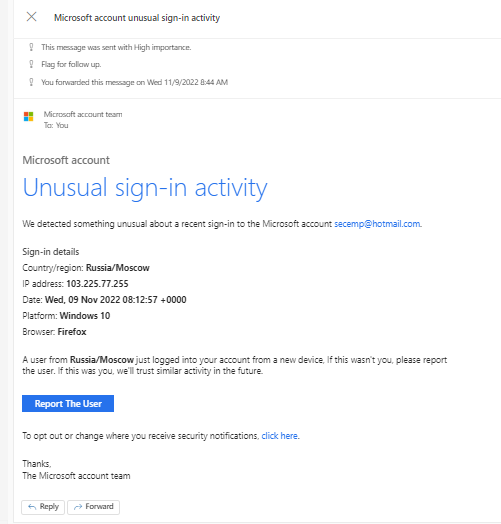 Hotmail.com has begun to Email.Certificating ? - Microsoft Q&A