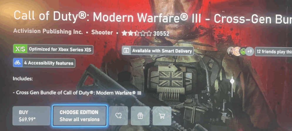 Microsoft store deals modern warfare