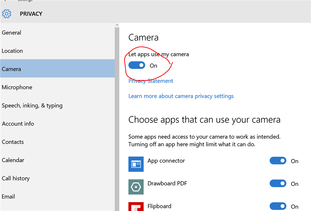 Surface Pro 4 Camera Doesn't Work Microsoft Community