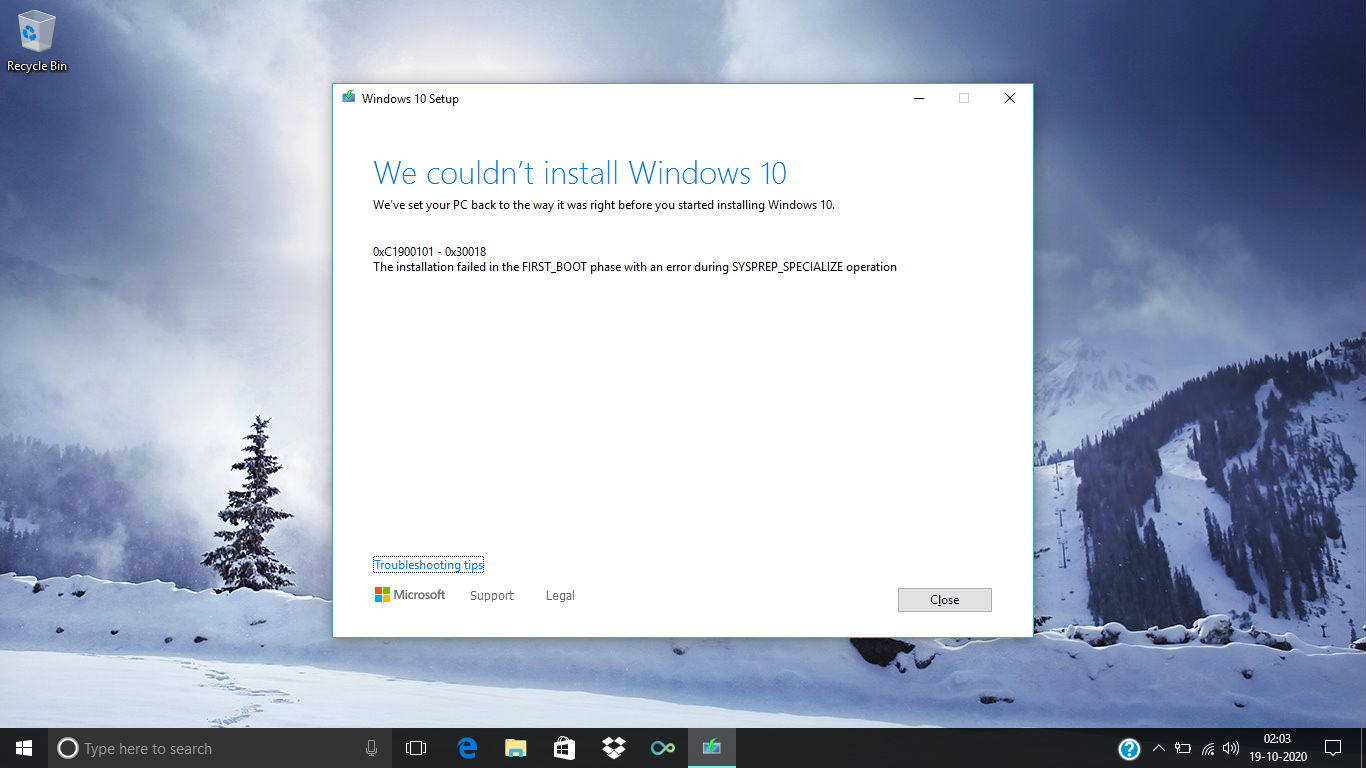 Windows could not start the installation process как исправить