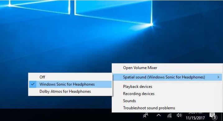 astro a50 windows sonic