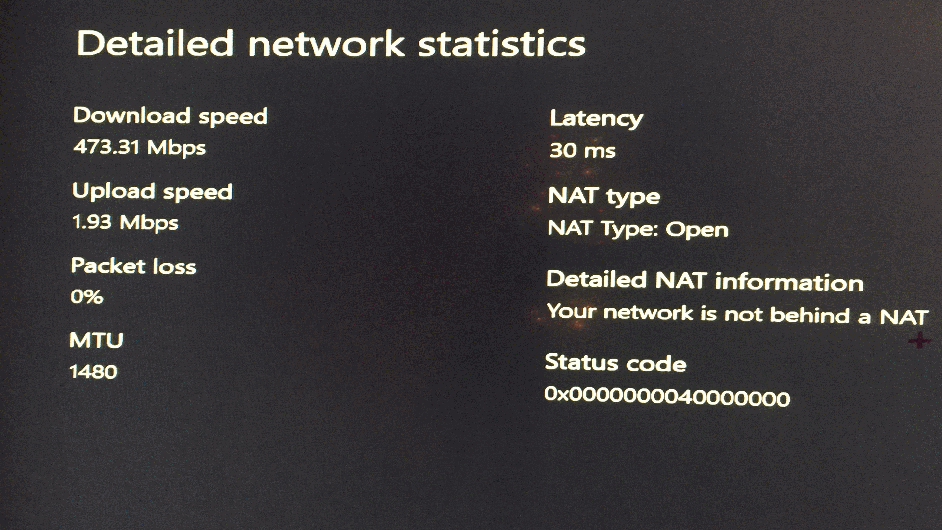 good download speed for xbox