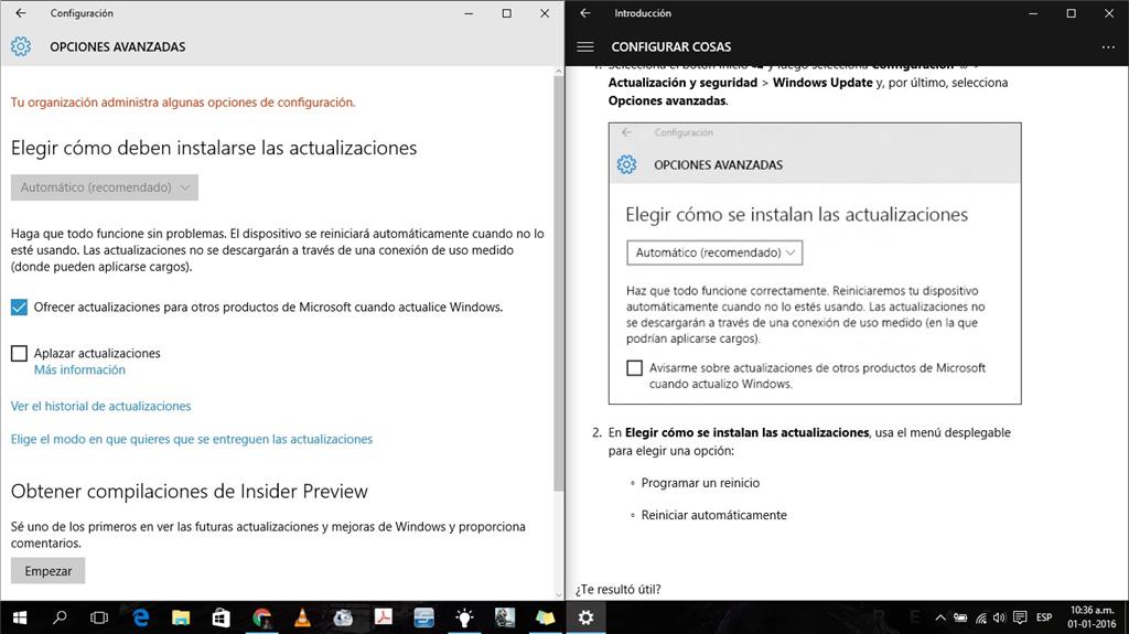 No puedo desactivar las actualizaciones automáticas en windows 10 -  Microsoft Community