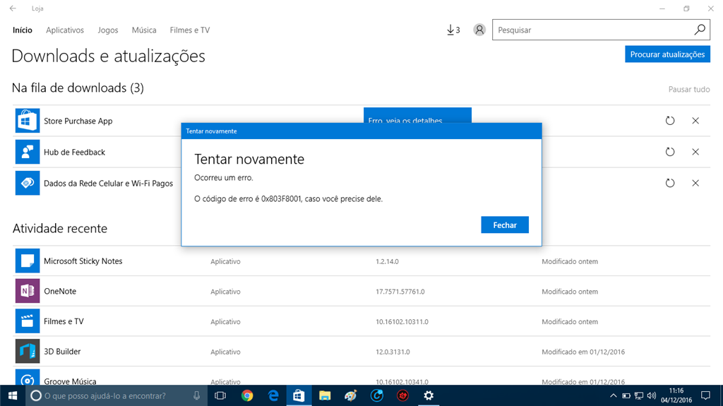 Executar aplicativos de 16 bits no Windows 10 32bits