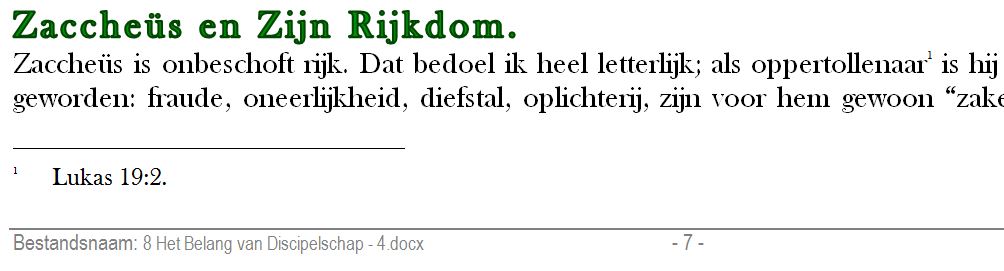 Scheidingslijn voetnoot Microsoft Community