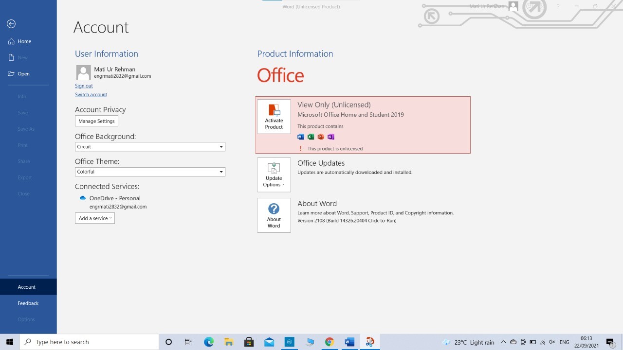 Pre installed Microsoft Office not activating - Microsoft Community