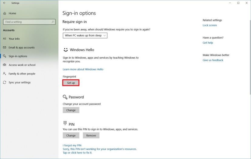Corrigindo Problemas De Impressão Digital Do Windows Hello No Windows Microsoft Community 3300