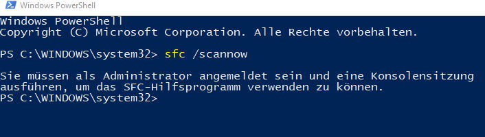 Windows 10 Problem: Anleitungen für Startmenü reparieren half nicht